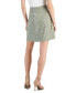 Фото #2 товара Women's Pleat-Front Plaid Skirt