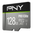 Фото #2 товара PNY PRO Elite - 128 GB - MicroSDXC - Class 10 - UHS-I - Class 3 (U3) - Black - Grey