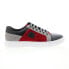 Фото #1 товара Robert Graham Trixie C RG5659L Mens Gray Leather Lifestyle Sneakers Shoes 8.5
