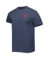 Men's Navy Dayton Flyers Landscape Shield T-shirt