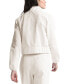 Фото #2 товара Women's Tekware Grid-Print Full-Zip Cropped Jacket