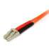 Фото #2 товара StarTech.com Fiber Optic Cable - Multimode Duplex 62.5/125 - LSZH - LC/SC - 2 m - 2 m - OM1 - LC - SC