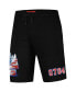 ფოტო #2 პროდუქტის Men's Black Peanuts Freedom House Shorts