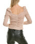 Фото #2 товара Bcbgmaxazria Ruched Top Women's Pink M