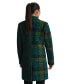 ფოტო #2 პროდუქტის Women's Flat Boucle Mixed Media Coat