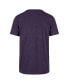 Фото #3 товара Men's Purple Distressed Los Angeles Lakers All Out Scrum T-shirt