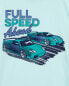 Kid Full Speed Ahead Graphic Tee S