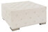 Фото #1 товара Sitzhocker XXL 90x45x90 cm Creme, Leinen