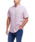 Фото #5 товара Men's Short Sleeve Solid Linen Cotton Shirt