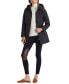 Фото #1 товара Women's Hooded Quilted Coat, Created by Macy's