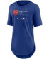 ფოტო #3 პროდუქტის Women's Royal New York Mets Authentic Collection Baseball Fashion Tri-Blend T-shirt