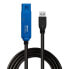 Фото #2 товара Lindy 43361 - 20 m - USB A - USB A - USB 3.2 Gen 1 (3.1 Gen 1) - 5000 Mbit/s - Black
