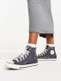 Фото #1 товара Converse Chuck Taylor All Star trainers in mid blue with embroidery