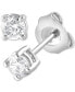 Lab Grown Diamond Stud Earrings (1/3 ct. t.w.) in Sterling Silver