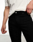 ASOS DESIGN skinny jeans in no fade black Черный, W34 L30 - фото #3