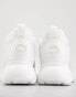 Buffalo Vegan Corin low platform trainers in white