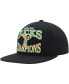 Фото #4 товара Men's Black Milwaukee Bucks Hardwood Classics SOUL Champions Era Diamond Snapback Hat