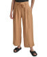 Фото #1 товара Women's High Rise Tie-Waist Wide Leg Pants