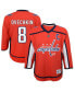 ფოტო #2 პროდუქტის Infant Boys and Girls Alexander Ovechkin Red Washington Capitals Replica Player Jersey