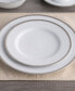 Whiteridge Platinum Set Of 4 Salad Plates, 8-1/4"