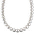 ფოტო #1 პროდუქტის Cultured South Sea Cultured Pearl (10-12mm) Graduated 18" Collar Necklace