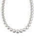 Фото #1 товара Cultured South Sea Cultured Pearl (10-12mm) Graduated 18" Collar Necklace