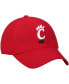 ფოტო #4 პროდუქტის Men's Red Cincinnati Bearcats Primary Logo Staple Adjustable Hat