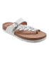 Фото #1 товара Women's Alyce Round Toe Footbed Slip-On Casual Sandals