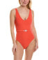 Фото #1 товара Solid & Striped The Michelle Belted One-Piece Women's