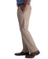 Фото #3 товара Men's Iron Free Premium Khaki Classic-Fit Pleated Pant