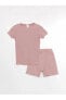 Фото #2 товара Комплект для малышей LC WAIKIKI Пижама с шортами для девочки
