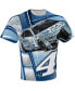 Фото #3 товара Men's White Kevin Harvick Busch Light Sublimated Dynamic Total Print T-shirt