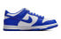 Nike Dunk Low "Racer Blue" 潮流 低帮 板鞋 GS 白蓝 / Кроссовки Nike Dunk Low DV7067-400 36 - фото #2