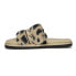 Фото #3 товара Puma Fluff Remix Animal Bx Slide Womens Size 6 M Casual Sandals 39097001