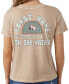 ფოტო #3 პროდუქტის Juniors' In The Water Cotton T-Shirt