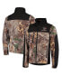 ფოტო #1 პროდუქტის Men's Realtree Camo, Black Houston Texans Circle Hunter Softshell Full-Zip Jacket