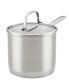 Фото #1 товара 3 Ply Base Stainless Steel 3 Quart Saucepan with Lid