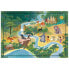 Фото #3 товара Детский развивающий пазл CLEMENTONI Map the jungle book disney 1000 pieces Puzzle