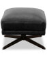 CLOSEOUT! Jarence 36" Leather Ottoman, Created for Macy's