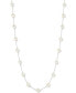 EFFY® Freshwater Pearl (7mm) 36" Statement Necklace in Sterling Silver