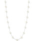 ფოტო #1 პროდუქტის EFFY® Freshwater Pearl (7mm) 36" Statement Necklace in Sterling Silver