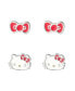 ფოტო #2 პროდუქტის Sanrio Bow Stud Earring Set