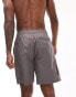 Фото #3 товара Topman cargo swim shorts in grey