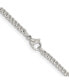 Stainless Steel 2.5mm Franco Chain Necklace