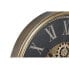 Фото #4 товара Настенное часы Home ESPRIT Чёрный Позолоченный Стеклянный Железо 80 x 9,5 x 80 cm