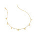 Fashion gilded necklace with Jac Jossa Embrace CH108 pendants