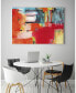 Фото #3 товара 36" x 24" City in Color Museum Mounted Canvas Print
