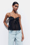 Semi-sheer matching camisole top
