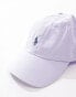 Polo Ralph Lauren icon logo twill baseball cap in lilac lila - фото #4