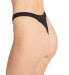 Фото #2 товара Only Hearts Organic Cotton High-Cut Thong Black Size SMALL 305192